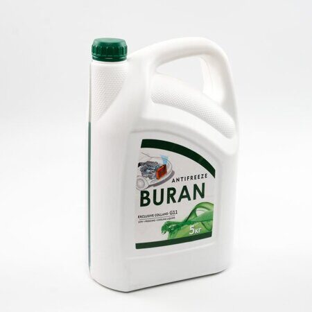 Антифриз "BURAN" G11 (зеленый) 5кг