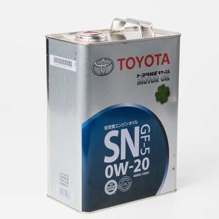 Моторное масло Toyota 0W20 SN 4л