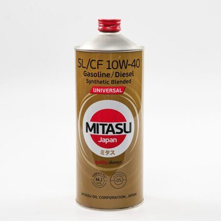 Моторное масло Mitasu universal 10w40 1л