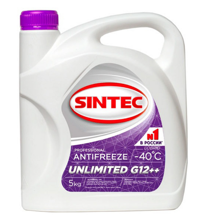 Антифриз Sintec Unlimited-40 G2 plus plus 5кг