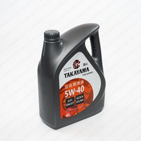 Масло моторное Takayama plastic 5w-40 API SN/CF 4л.