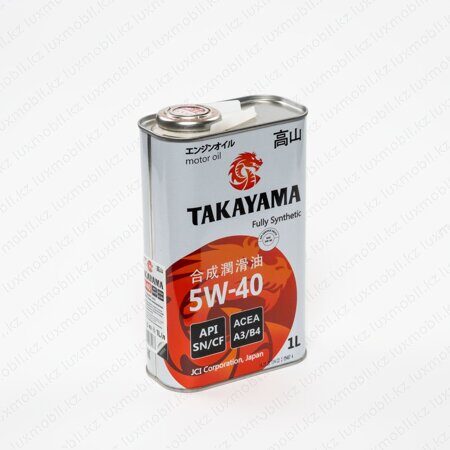 Масло моторное Takayama plastic 5w-40 API SN/CF 1л.