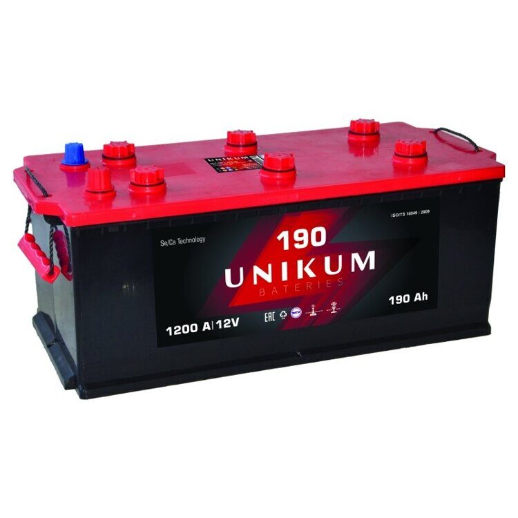 Аккумуляторы 6-СТ-190 АПЗ UNIKUM